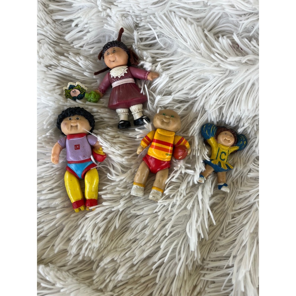 Vintage Cabbage Patch Kids PVC Mini Figures Lot Ring